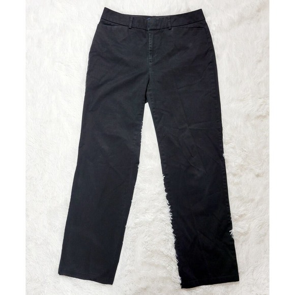 Dockers Womens Metro Fit‎ Pants Black Size 8 Medium Stretch Cotton Blend - Picture 8 of 8